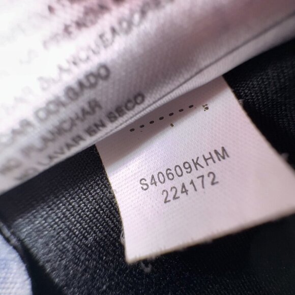 NIKE Dri-Fit Straight Wide Leg Mid Rise Yoga Stretch Pants Black 224172 Size S - Picture 5 of 7